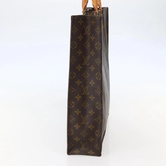 LOUIS VUITTON Monogram Sac Plat Hand Bag M51140 LV Auth 144010 - Picture 5 of 16